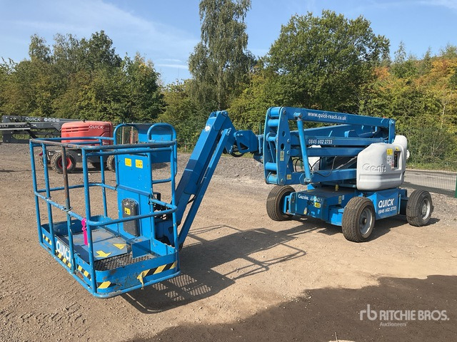 2007 Genie Z45/25 2WD Hybrid Articulating Boom Lift - Артикулираща платформа: снимка 1 2007 Genie Z45/25 2WD Hybrid Articulating Boom Lift - Артикулираща платформа: снимка 1