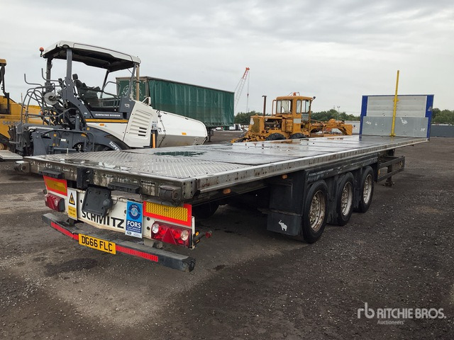 2008 Schmitz Cargobull S01 Tri/A Flatbed Trailer - Косачка-шредер/ Мулчер: снимка 4 2008 Schmitz Cargobull S01 Tri/A Flatbed Trailer - Косачка-шредер/ Мулчер: снимка 4