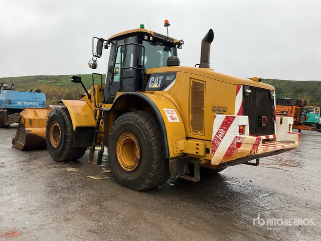 2010 Cat 966H (Inoperable) Wheel Loader - Колесен товарач: снимка 3 2010 Cat 966H (Inoperable) Wheel Loader - Колесен товарач: снимка 3
