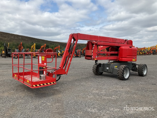 2012 Genie Z60 4WD Diesel Articulating Boom Lift - Артикулираща платформа: снимка 3 2012 Genie Z60 4WD Diesel Articulating Boom Lift - Артикулираща платформа: снимка 3