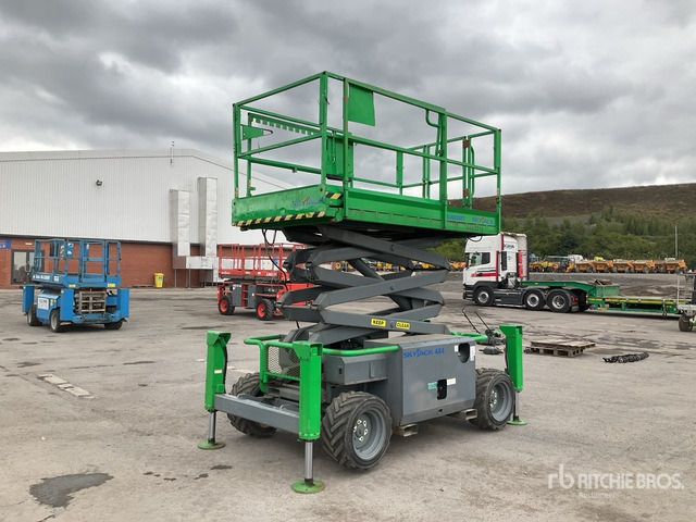 2013 Skyjack SJ6826 RT 4x4 Diesel Scissor Lift - Ножична работна платформа: снимка 1 2013 Skyjack SJ6826 RT 4x4 Diesel Scissor Lift - Ножична работна платформа: снимка 1