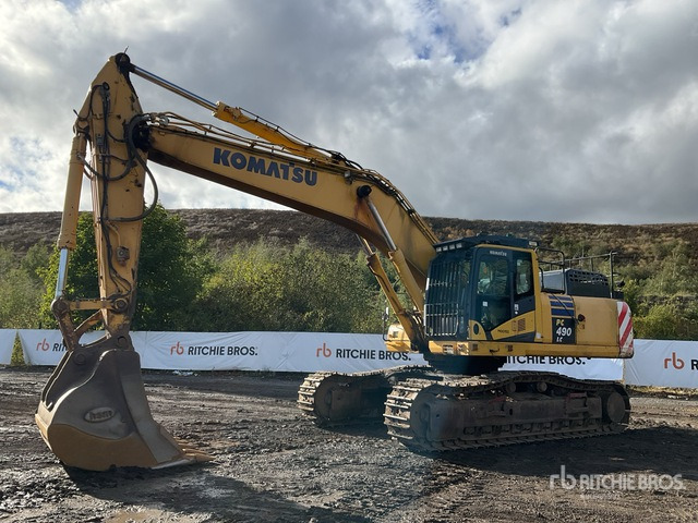 2014 Komatsu PC490LC-10 Tracked Excavator - Верижен багер: снимка 2 2014 Komatsu PC490LC-10 Tracked Excavator - Верижен багер: снимка 2