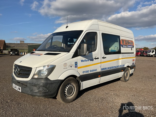 2014 Mercedes-Benz Sprinter 313 CDI 4x2 Welfare Van Truck - Товарен бус, Комунална/ Специална техника: снимка 3 2014 Mercedes-Benz Sprinter 313 CDI 4x2 Welfare Van Truck - Товарен бус, Комунална/ Специална техника: снимка 3