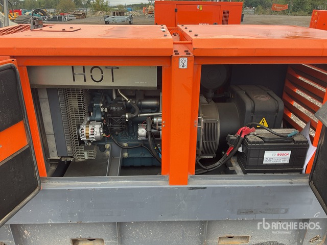 2015 Atlas Copco QAS40 40 kVA Skid-Mounted Generator Set - Електрогенератор: снимка 5 2015 Atlas Copco QAS40 40 kVA Skid-Mounted Generator Set - Електрогенератор: снимка 5