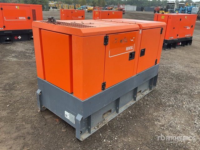 2015 Atlas Copco QAS40 40 kVA Skid-Mounted Generator Set - Електрогенератор: снимка 4 2015 Atlas Copco QAS40 40 kVA Skid-Mounted Generator Set - Електрогенератор: снимка 4