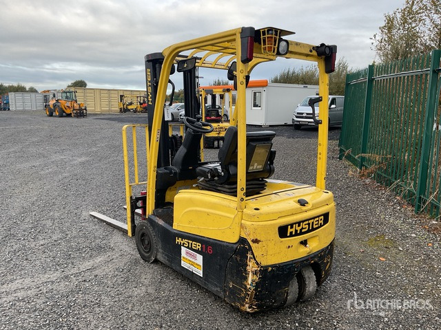 2015 Hyster J1.6XNT MWB 2015 Hyster J1.6XNT MWB Electric Forklift Electric Forklift - Електрокар: снимка 4 2015 Hyster J1.6XNT MWB 2015 Hyster J1.6XNT MWB Electric Forklift Electric Forklift - Електрокар: снимка 4