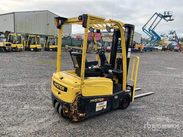 2015 Hyster J1.6XNT MWB 2015 Hyster J1.6XNT MWB Electric Forklift Electric Forklift - Електрокар: снимка 3 2015 Hyster J1.6XNT MWB 2015 Hyster J1.6XNT MWB Electric Forklift Electric Forklift - Електрокар: снимка 3
