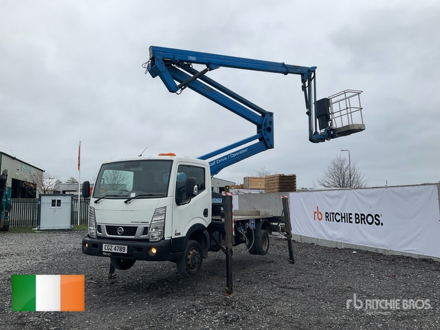 2015 Nissan Cabstar NT400 2015 CTE ZED 21.2JH 20 m on 4x2 Bucket Truck - Автовишка: снимка 1 2015 Nissan Cabstar NT400 2015 CTE ZED 21.2JH 20 m on 4x2 Bucket Truck - Автовишка: снимка 1