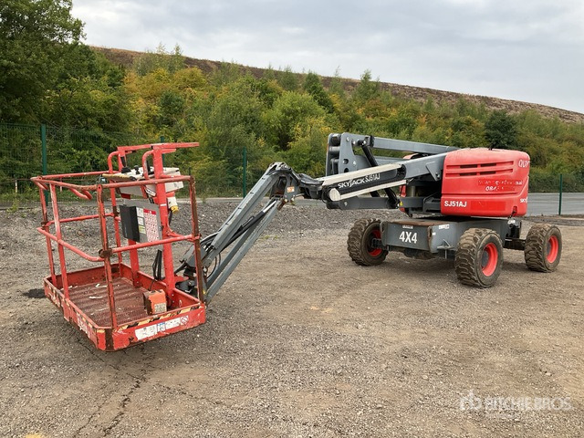2015 Skyjack SJ51AJ 4WD Diesel Articulating Boom Lift - Артикулираща платформа: снимка 1 2015 Skyjack SJ51AJ 4WD Diesel Articulating Boom Lift - Артикулираща платформа: снимка 1