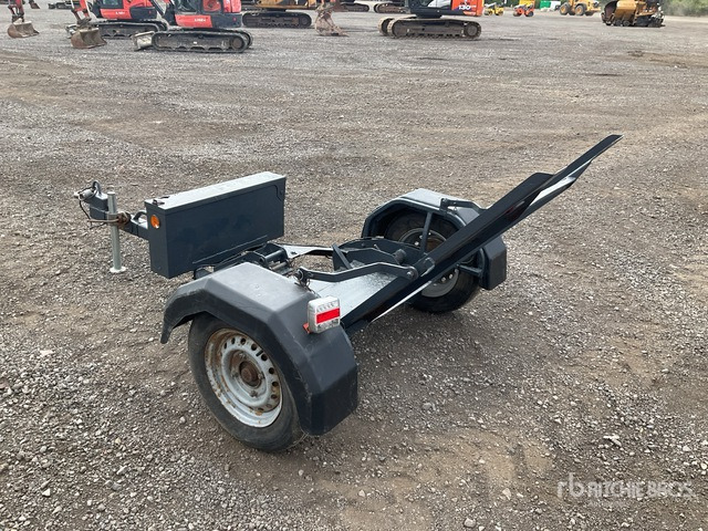 2015 Terex Pedestrian Roller Equipment Trailer - Нискорамна площадка ремарке: снимка 3 2015 Terex Pedestrian Roller Equipment Trailer - Нискорамна площадка ремарке: снимка 3