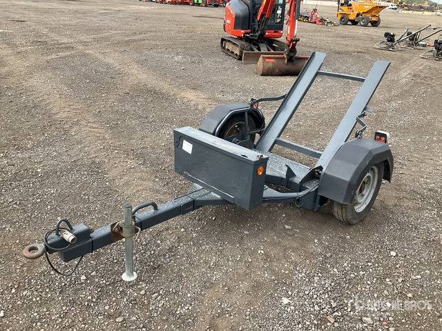 2015 Terex Pedestrian Roller Equipment Trailer - Нискорамна площадка ремарке: снимка 2 2015 Terex Pedestrian Roller Equipment Trailer - Нискорамна площадка ремарке: снимка 2