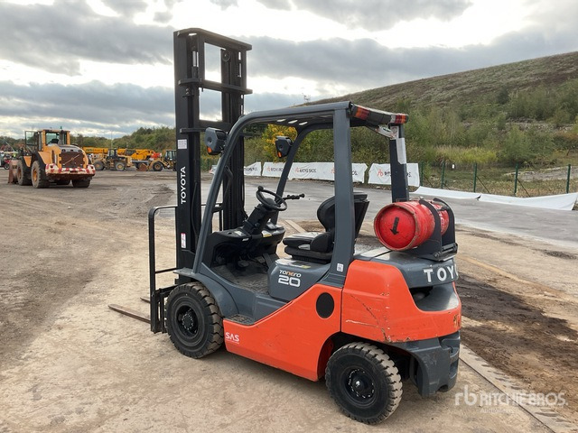 2015 Toyota 02-8FGF20 2015 Toyota 8FG20 Forklift Forklift - Газокар: снимка 3 2015 Toyota 02-8FGF20 2015 Toyota 8FG20 Forklift Forklift - Газокар: снимка 3
