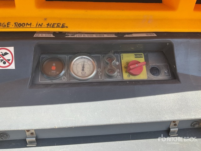 2016 Atlas Copco XAS67KD Mobile Air Compressor - Компресор за въздух: снимка 5 2016 Atlas Copco XAS67KD Mobile Air Compressor - Компресор за въздух: снимка 5