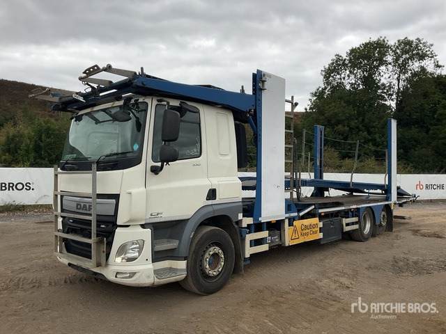 2016 DAF CF330 Euro6 6x2 Sleeper Car Carrier Truck - Автовоз камион: снимка 2 2016 DAF CF330 Euro6 6x2 Sleeper Car Carrier Truck - Автовоз камион: снимка 2