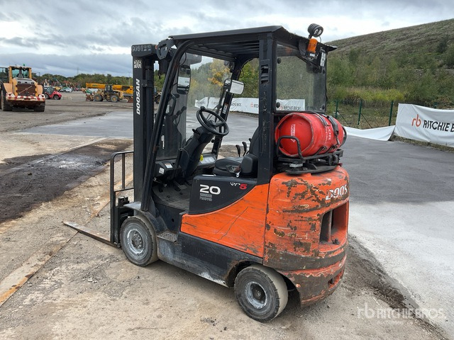2016 Doosan G20SC-5 2016 Doosan G208C-5 Forklift Forklift - Газокар: снимка 3 2016 Doosan G20SC-5 2016 Doosan G208C-5 Forklift Forklift - Газокар: снимка 3