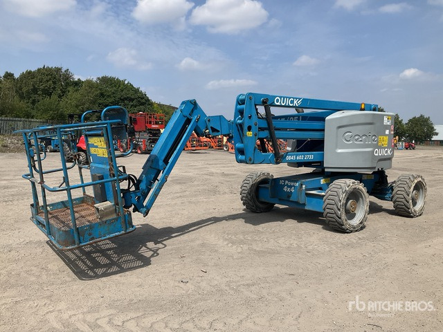 2016 Genie Z45/25J 4WD Diesel Articulating Boom Lift - Артикулираща платформа: снимка 4 2016 Genie Z45/25J 4WD Diesel Articulating Boom Lift - Артикулираща платформа: снимка 4