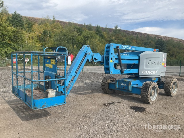2016 Genie Z45/25J 4WD Diesel Articulating Boom Lift - Артикулираща платформа: снимка 3 2016 Genie Z45/25J 4WD Diesel Articulating Boom Lift - Артикулираща платформа: снимка 3