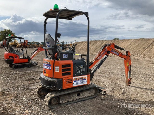 2017 Hitachi ZX19-5A Mini Excavator: <6.6t - Мини багер: снимка 4 2017 Hitachi ZX19-5A Mini Excavator: <6.6t - Мини багер: снимка 4