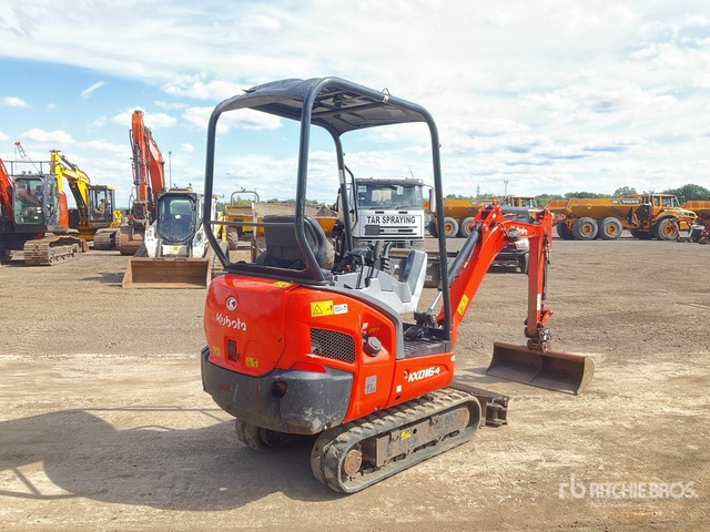 2017 Kubota KX016-4 Mini Excavator: <6.6t - Мини багер: снимка 4 2017 Kubota KX016-4 Mini Excavator: <6.6t - Мини багер: снимка 4