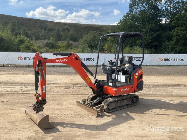 2017 Kubota KX016-4 Mini Excavator: <6.6t - Мини багер: снимка 2 2017 Kubota KX016-4 Mini Excavator: <6.6t - Мини багер: снимка 2