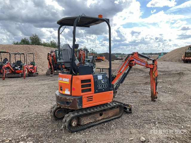 2018 Hitachi ZX19-5A Mini Excavator: <6.6t - Мини багер: снимка 4 2018 Hitachi ZX19-5A Mini Excavator: <6.6t - Мини багер: снимка 4