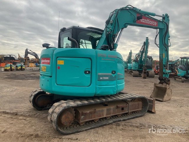 2018 Kobelco SK75SR-3E Tracked Excavator - Верижен багер: снимка 3 2018 Kobelco SK75SR-3E Tracked Excavator - Верижен багер: снимка 3