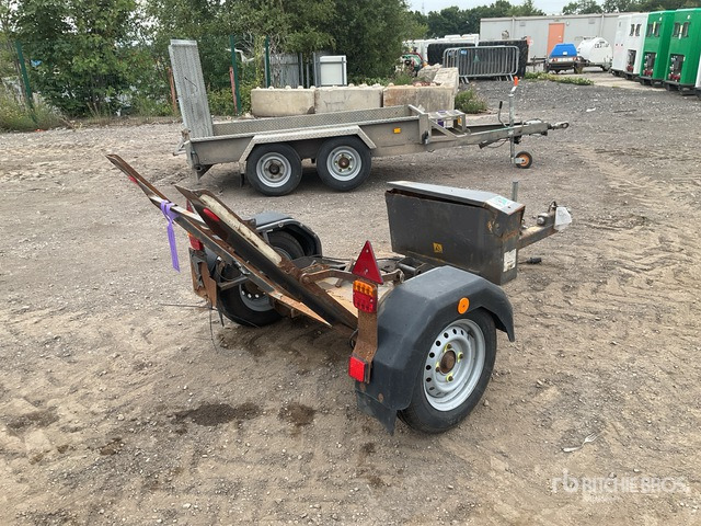 2018 Mecalac S/A Pedestrian Roller Equipment Trailer - Нискорамна площадка ремарке: снимка 3 2018 Mecalac S/A Pedestrian Roller Equipment Trailer - Нискорамна площадка ремарке: снимка 3