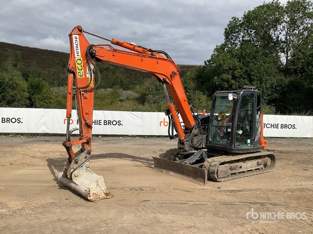 2019 Hitachi ZX85USB-6 Tracked Excavator - Верижен багер: снимка 1 2019 Hitachi ZX85USB-6 Tracked Excavator - Верижен багер: снимка 1
