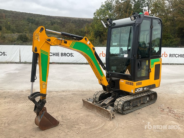 2019 JCB 16C-1 Mini Excavator:  <6.6t - Мини багер: снимка 2 2019 JCB 16C-1 Mini Excavator:  <6.6t - Мини багер: снимка 2