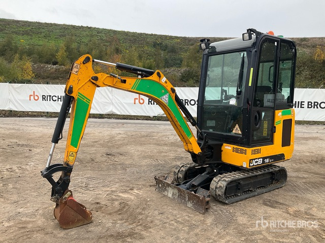 2019 JCB 16C-1 Mini Excavator:  <6.6t - Мини багер: снимка 1 2019 JCB 16C-1 Mini Excavator:  <6.6t - Мини багер: снимка 1