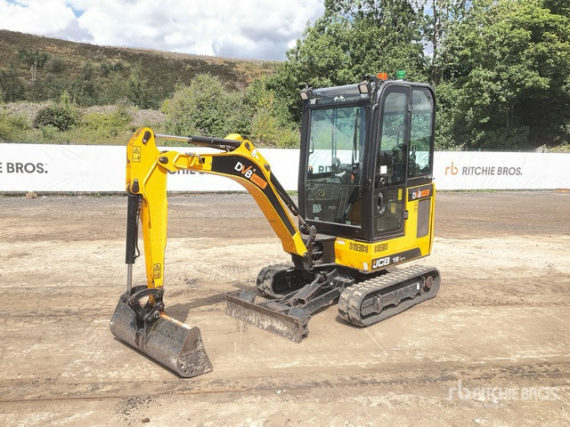 2019 JCB 16C-1 T3 Mini Excavator: <6.6t - Мини багер: снимка 1 2019 JCB 16C-1 T3 Mini Excavator: <6.6t - Мини багер: снимка 1