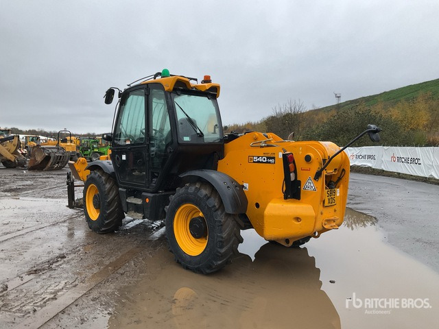 2019 JCB 540-140 Telehandler - Телескопичен товарач: снимка 3 2019 JCB 540-140 Telehandler - Телескопичен товарач: снимка 3