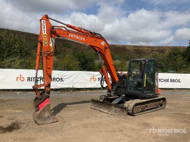 2021 Hitachi ZX85USB-6 Tracked Excavator - Верижен багер: снимка 2 2021 Hitachi ZX85USB-6 Tracked Excavator - Верижен багер: снимка 2