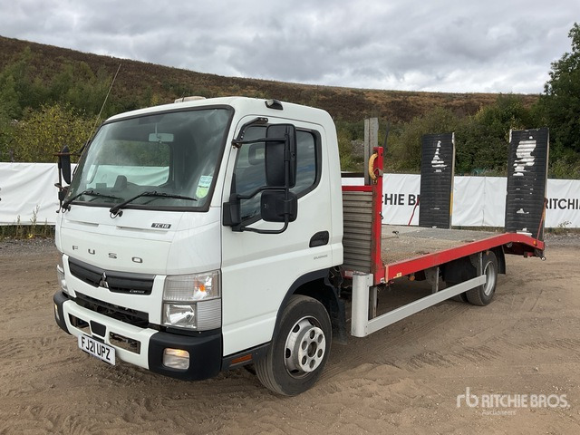 2021 Mitsubishi Canter 4x2 Flatbed Truck - Бордови камион: снимка 2 2021 Mitsubishi Canter 4x2 Flatbed Truck - Бордови камион: снимка 2