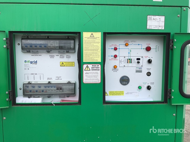2021 Offgrid Energy Ingenium LX45/90 45 kVA Skid-Mounted Generator Set - Електрогенератор: снимка 5 2021 Offgrid Energy Ingenium LX45/90 45 kVA Skid-Mounted Generator Set - Електрогенератор: снимка 5