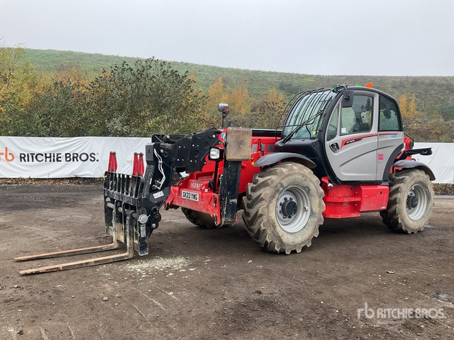 2022 Manitou MT1840 Telehandler - Телескопичен товарач: снимка 3 2022 Manitou MT1840 Telehandler - Телескопичен товарач: снимка 3