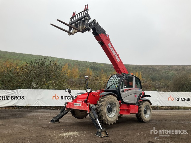 2022 Manitou MT1840 Telehandler - Телескопичен товарач: снимка 1 2022 Manitou MT1840 Telehandler - Телескопичен товарач: снимка 1