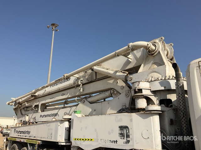 1997 Scania 1997 Putzmeister BSF 43.15 FM 4 ... Concrete Pump Truck - Бетон помпа: снимка 5 1997 Scania 1997 Putzmeister BSF 43.15 FM 4 ... Concrete Pump Truck - Бетон помпа: снимка 5