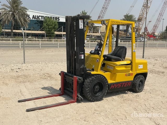 2002 Hyster H3.00XM 3 ton Forklift - Дизелов мотокар: снимка 1 2002 Hyster H3.00XM 3 ton Forklift - Дизелов мотокар: снимка 1
