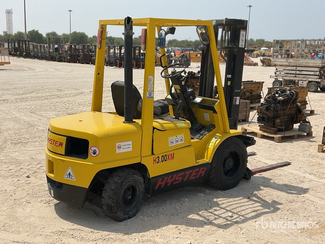 2002 Hyster H3.00XM 3 ton Forklift - Дизелов мотокар: снимка 3 2002 Hyster H3.00XM 3 ton Forklift - Дизелов мотокар: снимка 3