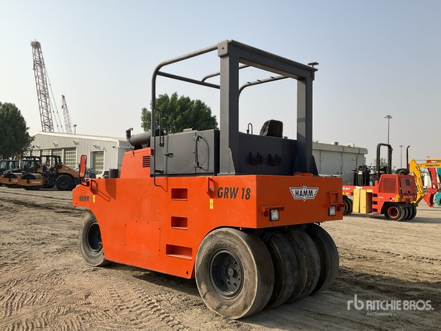 2003 Hamm GRW18 8 Wheel Pneumatic Roller - Пневматичен валяк: снимка 4 2003 Hamm GRW18 8 Wheel Pneumatic Roller - Пневматичен валяк: снимка 4