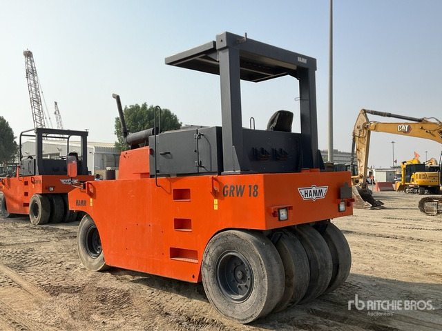 2003 Hamm GRW18 8 Wheel Pneumatic Roller - Пневматичен валяк: снимка 4 2003 Hamm GRW18 8 Wheel Pneumatic Roller - Пневматичен валяк: снимка 4