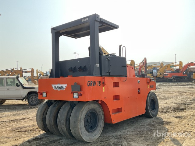 2003 Hamm GRW18 8 Wheel Pneumatic Roller - Пневматичен валяк: снимка 3 2003 Hamm GRW18 8 Wheel Pneumatic Roller - Пневматичен валяк: снимка 3