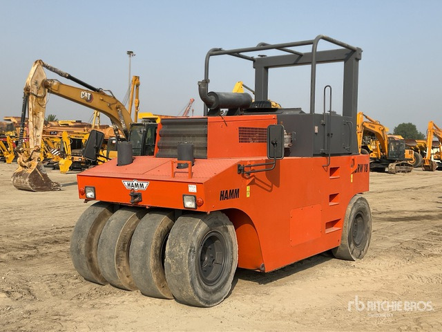 2003 Hamm GRW18 8 Wheel Pneumatic Roller - Пневматичен валяк: снимка 3 2003 Hamm GRW18 8 Wheel Pneumatic Roller - Пневматичен валяк: снимка 3
