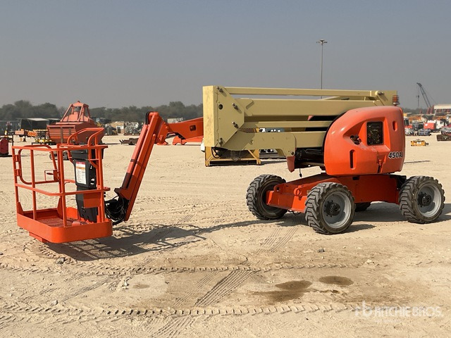 2007 JLG 450AJ 4WD Diesel Articulating Boom Lift - Артикулираща платформа: снимка 1 2007 JLG 450AJ 4WD Diesel Articulating Boom Lift - Артикулираща платформа: снимка 1