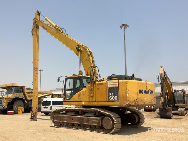 2008 Komatsu PC600-7 Long Reach Tracked Excavator - Верижен багер: снимка 4 2008 Komatsu PC600-7 Long Reach Tracked Excavator - Верижен багер: снимка 4