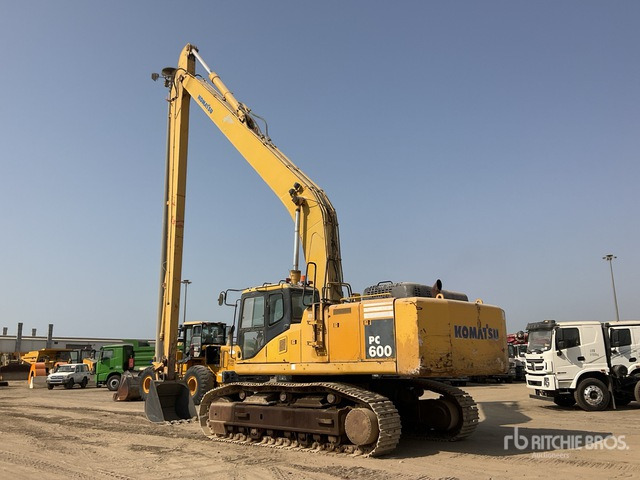 2008 Komatsu PC600-7 Long Reach Tracked Excavator - Верижен багер: снимка 3 2008 Komatsu PC600-7 Long Reach Tracked Excavator - Верижен багер: снимка 3