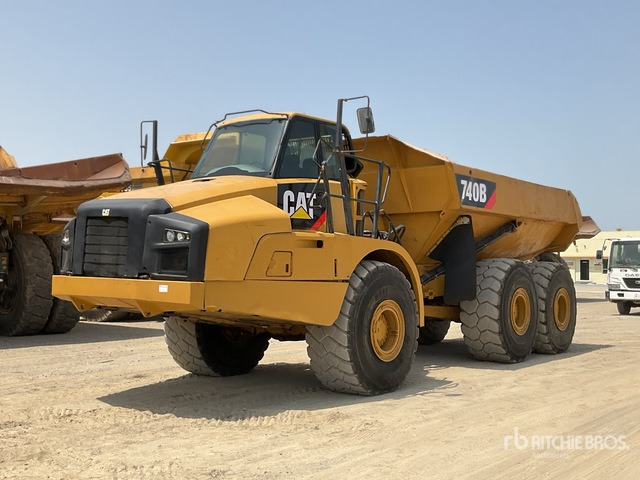 2012 Cat 740B - Съчленен самосвал: снимка 2 2012 Cat 740B - Съчленен самосвал: снимка 2