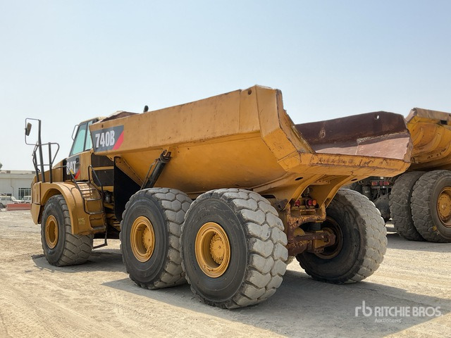 2012 Cat 740B - Съчленен самосвал: снимка 3 2012 Cat 740B - Съчленен самосвал: снимка 3