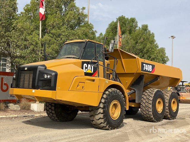 2012 Cat 740B - Съчленен самосвал: снимка 2 2012 Cat 740B - Съчленен самосвал: снимка 2